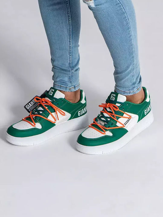 Gianni Kavanagh Wrapped Sneakers Green