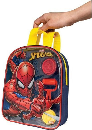 AS Plasticină - Joc Marvel Spiderman Rucsac Pentru 3+ Ani 4 Buc