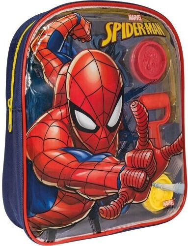 AS Plasticină - Joc Marvel Spiderman Rucsac Pentru 3+ Ani 4 Buc