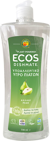 Ecos Υγρό Πιάτων με Άρωμα Αχλάδι 739ml