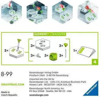 Ravensburger Element Transfer Εκπαιδευτικό Παιχνίδι Μηχανικής Gravitrax για 8+ Ετών