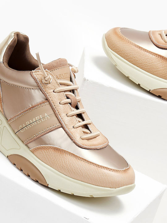 Damen Chunky Sneakers Beige