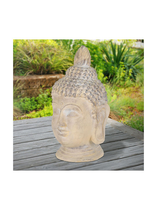ECD Germany Decorative Buddha made of Stone 45x39x78cm 1pcs