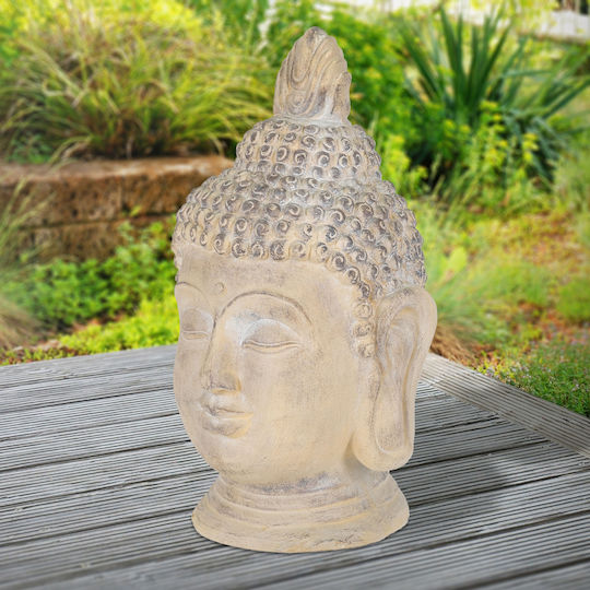 ECD Germany Decorativ Buddha din Piatră 45x39x78cm 1buc