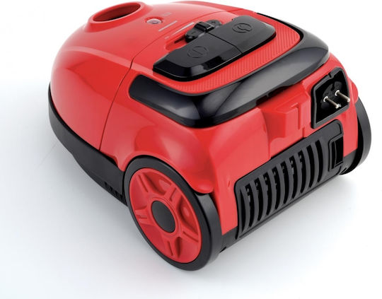 Heinner HVC-VB750RD Staubsauger 750W Eingetütet 1.6Es Rot