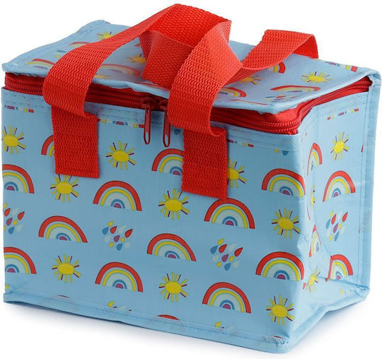 Puckator School Insulated Hand Lunch Bag 3.5lt Light Blue 15 x 13 x 20.5cm