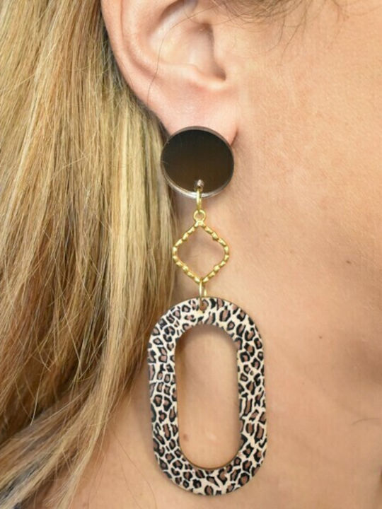 Philio Earrings Gold Plated