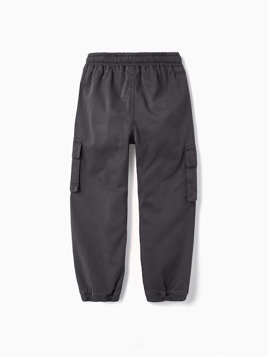 Zippy Pantaloni cargo copii Gri