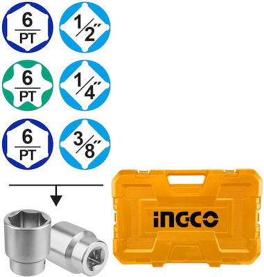 Ingco HKTHP22161 Куфарче с 216 инструменти