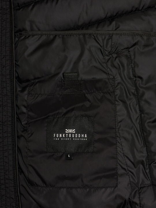 Sleeveless Jacket Puffer Black