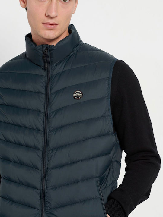 Sleeveless Jacket Puffer DEEP GREEN
