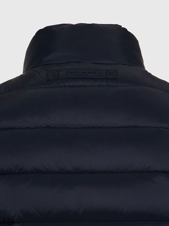 Sleeveless Jacket Puffer Navy Blue