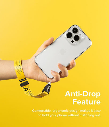 Ringke Hand Strap Neck Strap for Mobile Phones Yellow