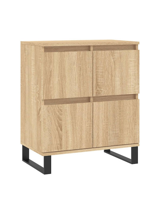 Sideboard Wooden Sonoma Oak 60x35x70cm