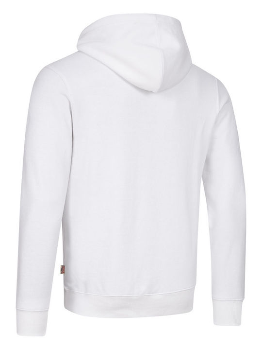 Claughton Sweatshirt mit Kapuze Weiß
