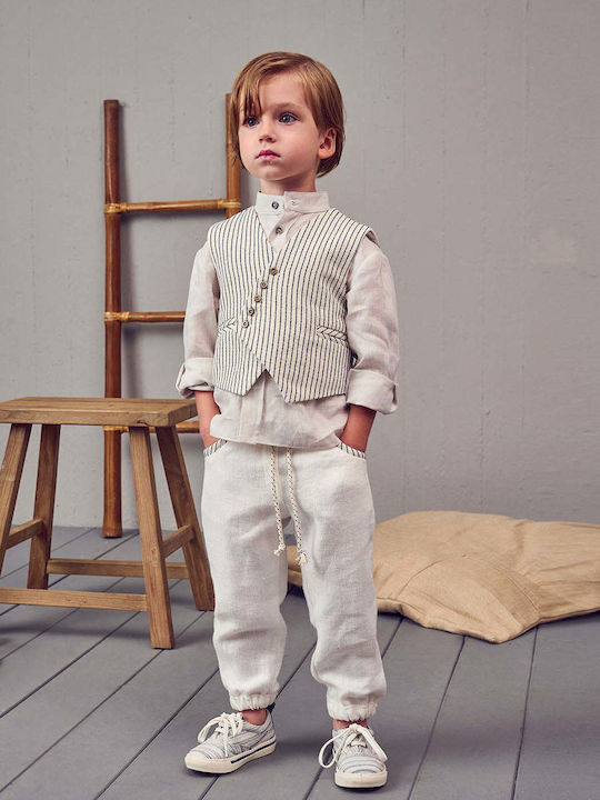 Designer's Cat Baptism Suit Beige 4 Pieces Designer's Cat Baptism Suit Beige 4 Pieces