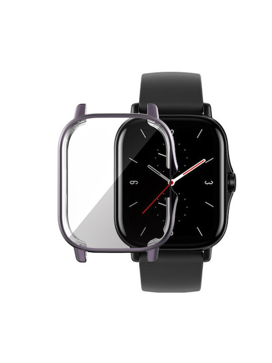 Carcasă de Silicon în culoarea Gri pentru Amazfit GTS 2
