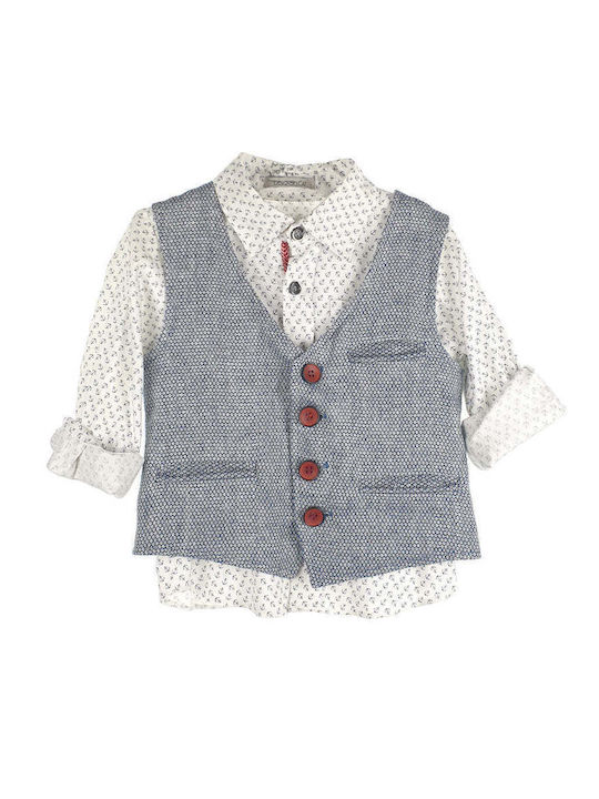 Designer's Cat Baptism Suit Gray 4 Pieces Designer's Cat Baptism Suit Gray 4 Pieces