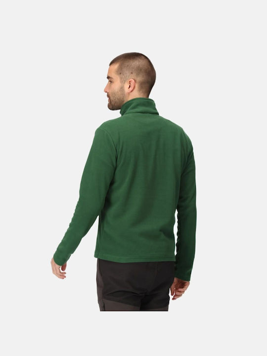 Regatta Thompson Men's Long Sleeve Sweater with Zipper Green