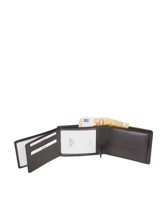Δερμάτινο Ανδρικό Πορτοφόλι Καρτών με RFID Μαύρο