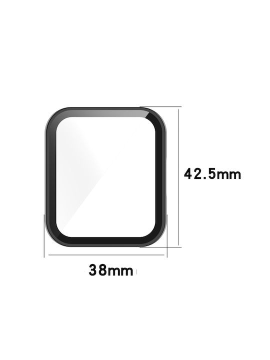 Пластмасов Калъф в Черен цвят за Redmi Watch 2 Lite - Редми часовник 2 Лайт