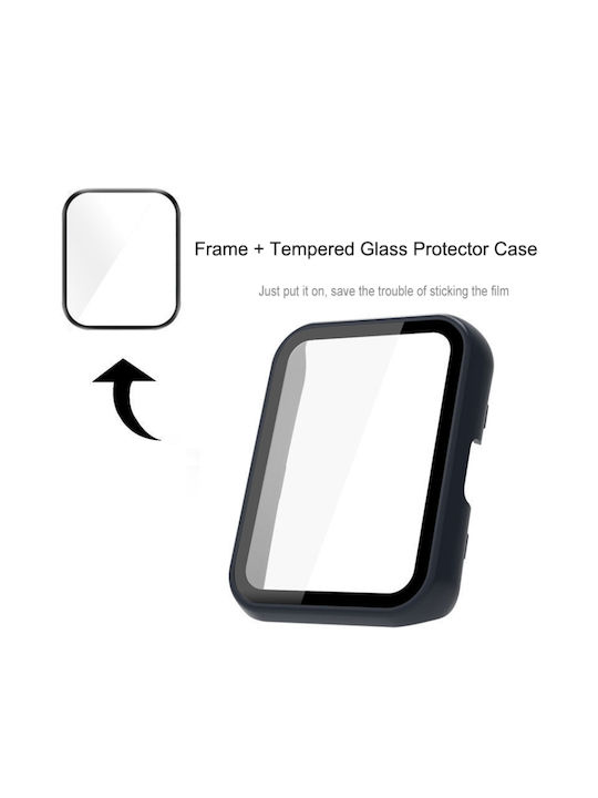 2 Pc+ Silicone Case with Glass in Green color for Huawei Watch Fit 2 / Fit 2 Active