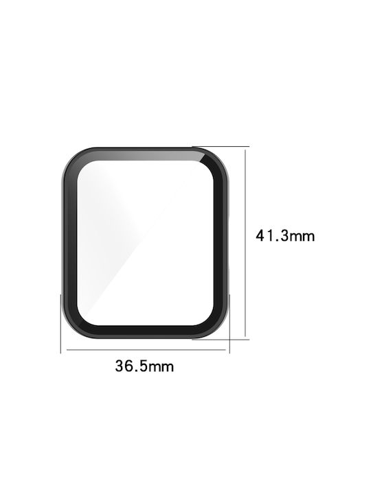 Protectoare Carcasă de Plastic în culoarea Negru pentru Xiaomi Redmi Watch 2
