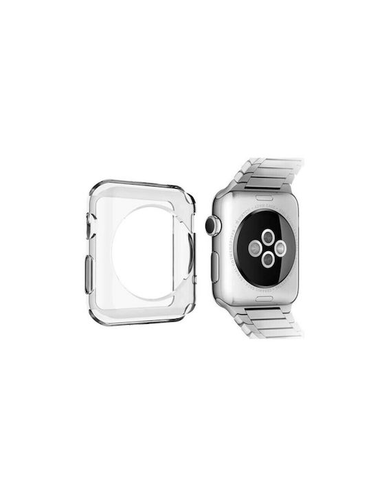 Case Apple Watch 38mm/40mm Силиконов Калъф в Прозрачен цвят за Apple Watch 38мм