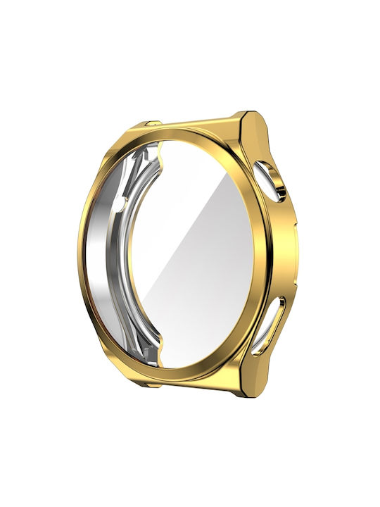 Cover Silicone Case in Gold color for Huawei Watch GT 3 Pro 43mm