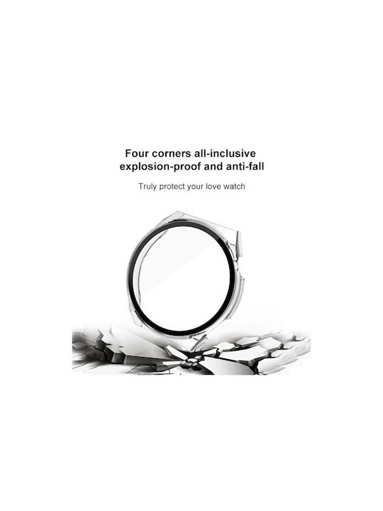 Cover Carcasă de Silicon în culoarea Negru pentru Huawei Watch 3 Pro