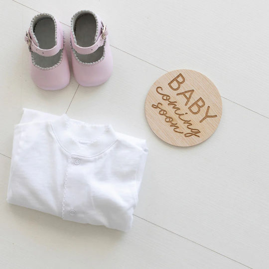 Pearhead Baby Keepsake Gift made of Wood 8pcs