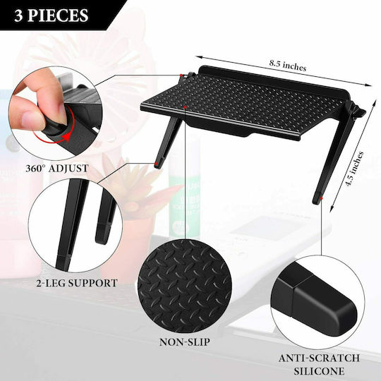 Hoco Stand Desk Stand for Mobile Phone in Black Colour
