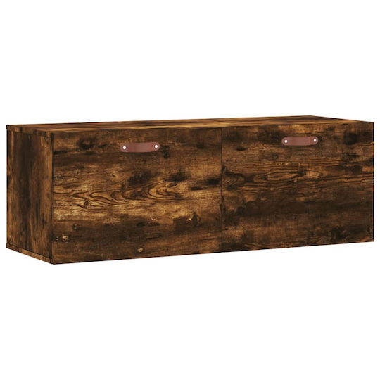 vidaXL Badezimmerschrank B100xT36.5xH35cm Eiche