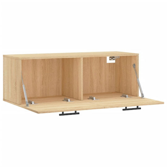 vidaXL Bathroom Cabinet L100xW36.5xH35cm Sonoma