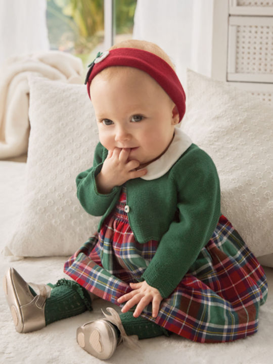 Mayoral Kids Cardigan Knitted Green.