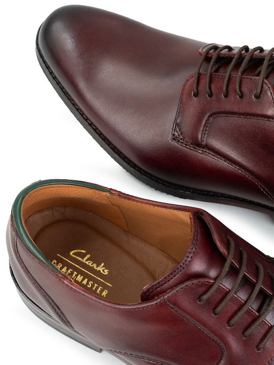 CraftArlo Lace Men's Leather Dress Shoes Tabac Brown