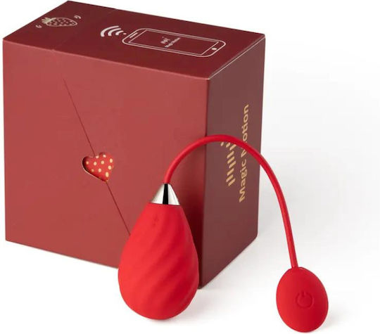 Magic Motion Magic Δονητής Egg με Απομακρυσμένο Έλεγχο 34cm Κόκκινος