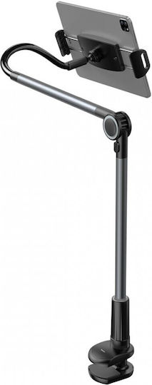 Tablet Stand with Extension Arm Until 12.9" Gray