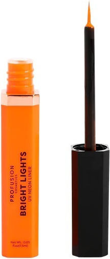 Profusion Cosmetics Bright Lights Neon Liner Lichid Pentru Ochi Portocaliu 2.3ml