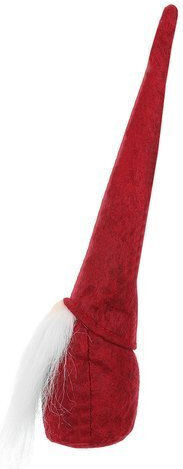 Iso Trade Weihnachtliche Kunststoff Figur Zwerge Rot Länge 8cm