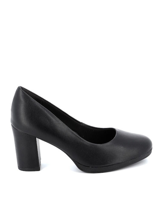 Black Heels with Strap
