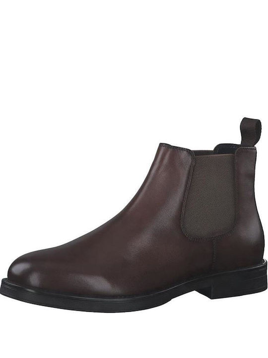 S.Oliver Men's Leather Boots Brown