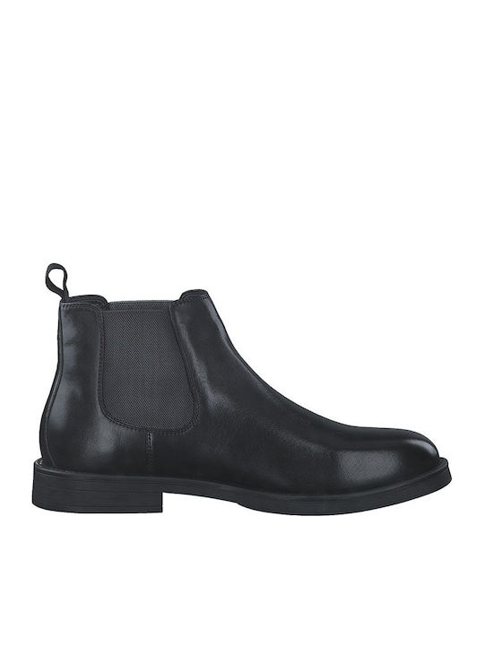 Leather Black Men's Boots Anatomical