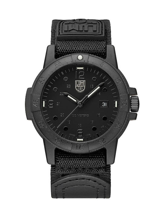 Luminox Sea Watch Battery with Black Fabric Strap