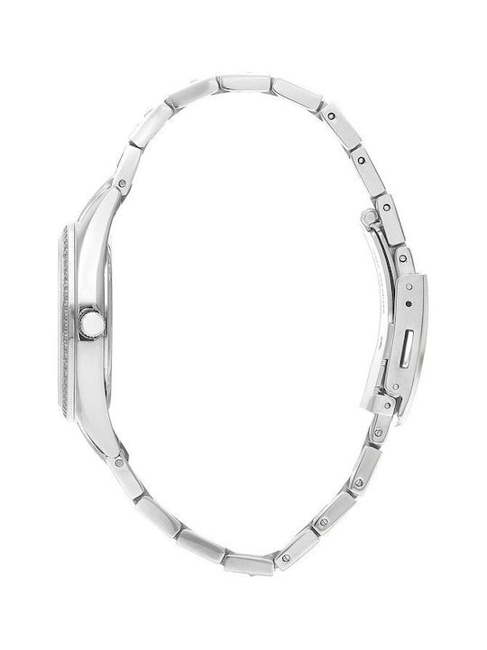 Beverly Hills Polo Club Uhr mit Silber Metallarmband