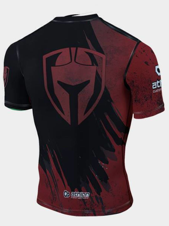 Athlon Bărbați Cu mânecă scurtă Tricou 100-1827 pentru Jiu-Jitsu Multicoloră Athlon Bărbați Cu mânecă scurtă Tricou 100-1827 pentru Jiu-Jitsu Multicoloră