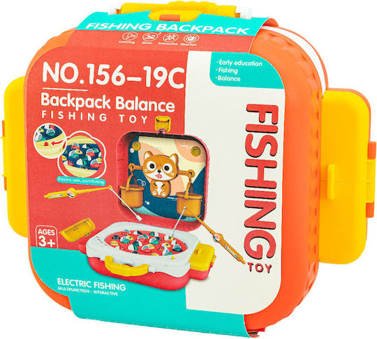 Gounaridis Toys Interactive Fishing Game Fishing with Case and Scale for 3+ Years Old (Various Designs/Assortment of Designs) 1pc