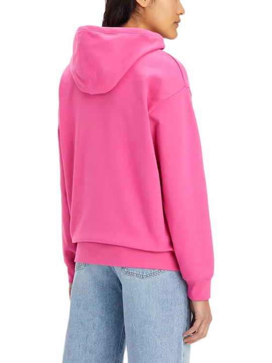 Standard Women's Sweatshirt Hooded Fuchsia