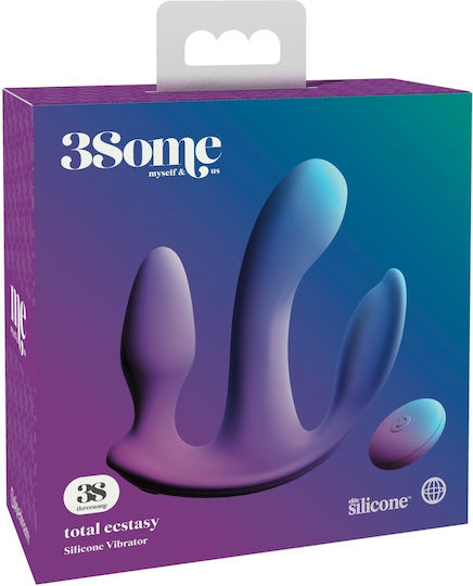Pipedream Clitoral Vibrator cu Telecomandă 10.5cm Violet