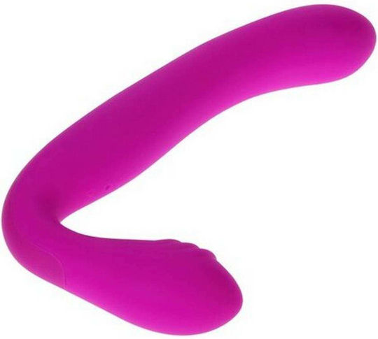 Pretty Love Augus με Διπλό Dildo και Δόνηση σε Μωβ Χρώμα